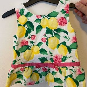 18-24m Janie and Jack top with lemon pattern